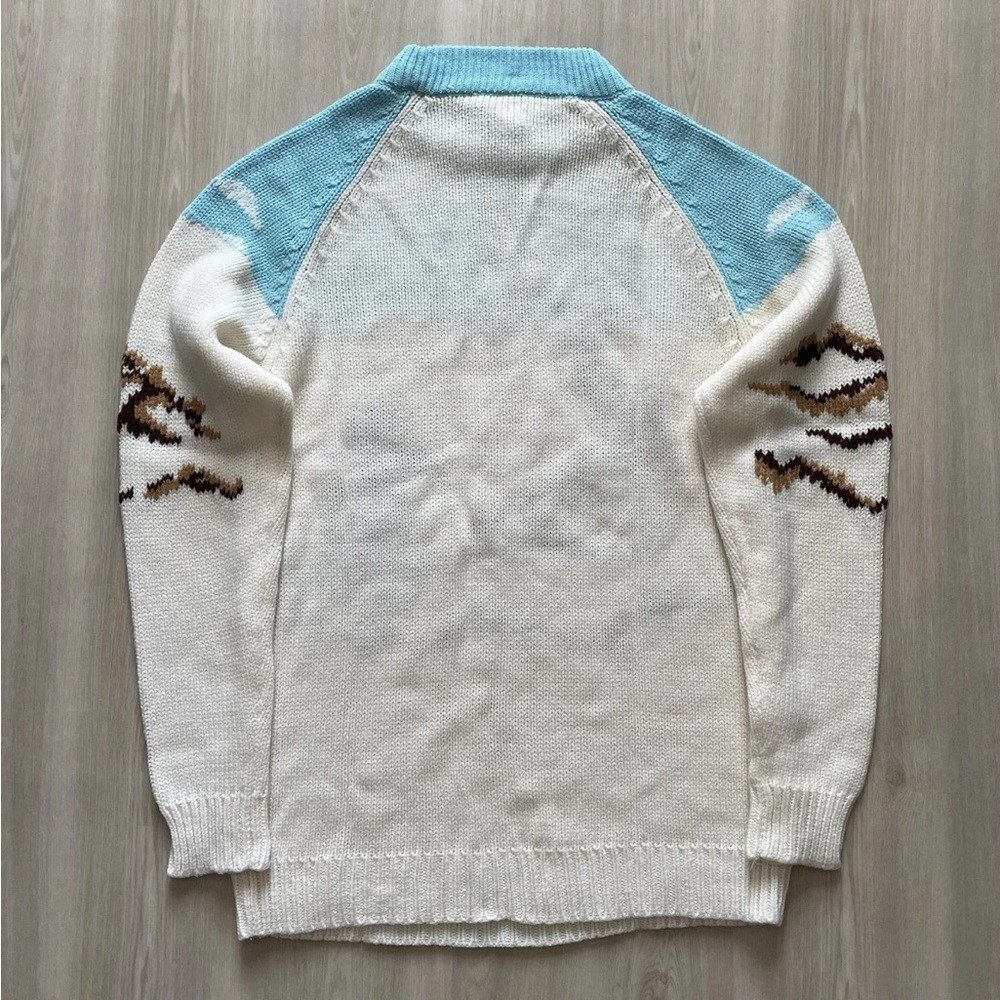 Vintage Silton California Sweater Mountain Ski Scene Knit Sweater
Sz Small - Picture 2 of 5